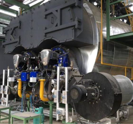 Firetube boiler